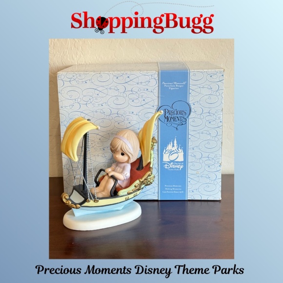 Precious Moments Believe In Your Dreams-You Will Find You Can Fly Peter Pan Ride - Picture 1 of 15